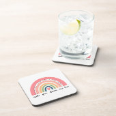 夢を真来の虹にする コースター (右側)