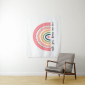 夢を真来の虹にする タペストリー (インサイチュ)