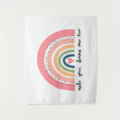 夢を真来の虹にする タペストリー (正面)