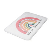 夢を真来の虹にする バスマット (アングル)
