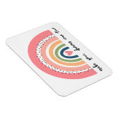 夢を真来の虹にする マグネット (右側)