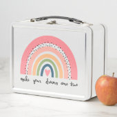 夢を真来の虹にする メタルランチボックス (インサイチュ)