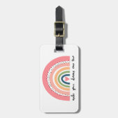 夢を真来の虹にする ラゲッジタグ (正面縦)