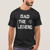夢を築く人のメジャー 父の日 Tシャツ (正面)