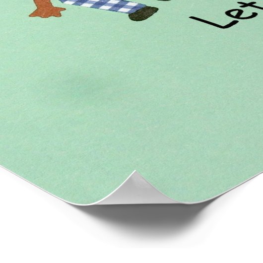 夢を続けよう！ ポスター (角)