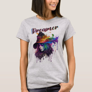夢を織りなす魔法の色彩 女性 Tシャツ
