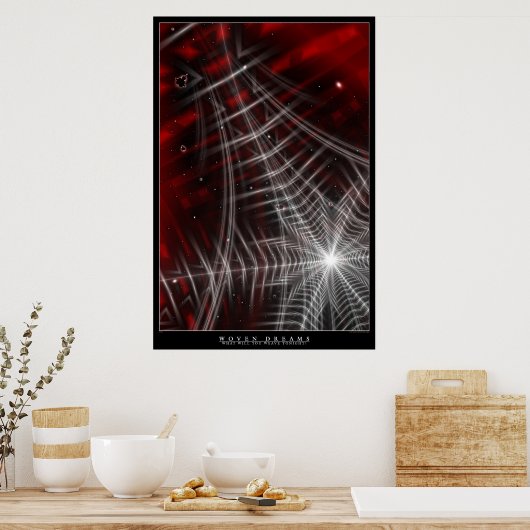 夢を織り込む ポスター (キッチン)