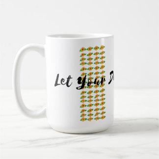 🌸 「夢を花開かせよう」 コーヒーマグカップ