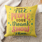 夢を見せてから枕を見せろと言うな クッション (ブランケット)