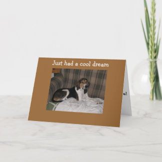 夢を見た40歳!私じゃない! カード