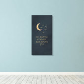 夢を見ているだけで キャンバスプリント (インサイチュ (ウッドフロア))