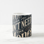 夢を見て働けやる気を起こさせる コーヒーマグカップ (中央)