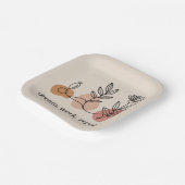 夢を見て。仕事をして。繰り返して ペーパープレート (傾斜あり)