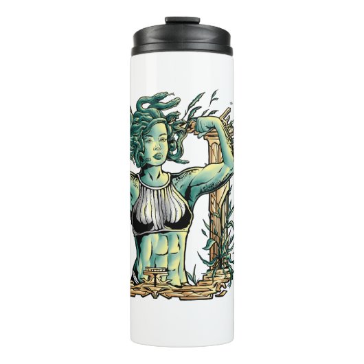 夢を見ないで – トレーニング!フィットネスメドゥサ タンブラー (正面)