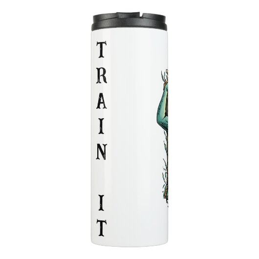 夢を見ないで – トレーニング!フィットネスメドゥサ タンブラー (裏面)