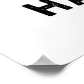 夢を見ないケーキのパンおもしろいを起こす ポスター (角)