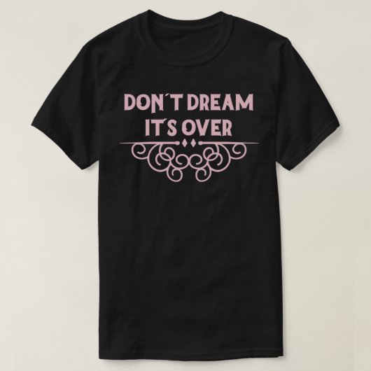夢を見ない Tシャツ (デザイン正面)