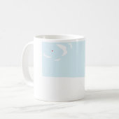 "夢を見ます" コーヒーマグカップ (正面左)