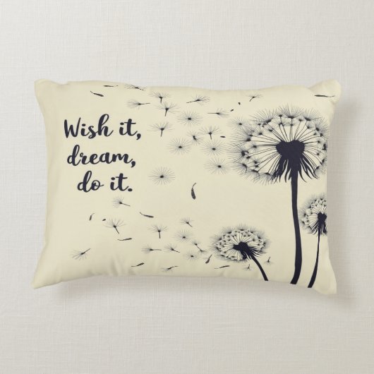 夢を見よ アクセントクッション (裏面)