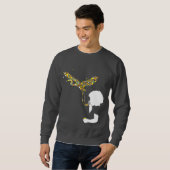 夢を見ることを止めることができません スウェットシャツ (正面フル)