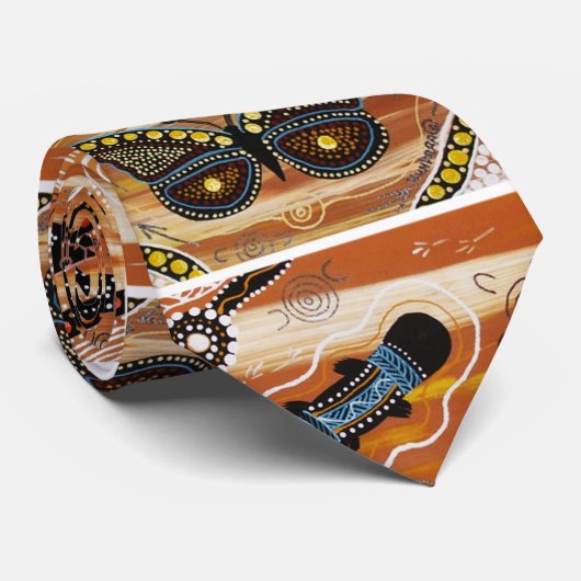 夢を見るアボリジナルのネクタイ ネクタイ (ロール)