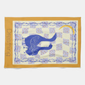 夢を見るガチョウのキッチンタオル キッチンタオル (横)