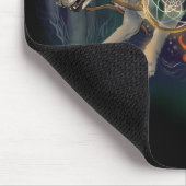 夢を見るドリームキャッチャー・ウルフ~mousepad マウスパッド (コーナー)