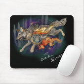 夢を見るドリームキャッチャー・ウルフ~mousepad マウスパッド (マウス)