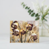 夢を見るバラ ポストカード (スタンド正面)