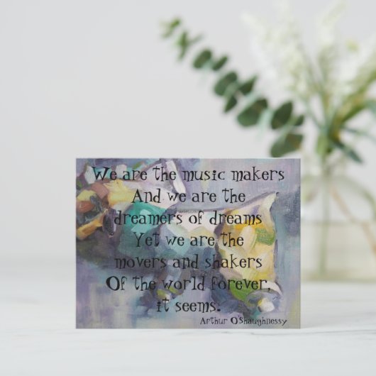 夢を見る人だ ポストカード (スタンド正面)