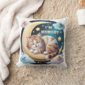 夢を見る子猫 クッション (ブランケット)