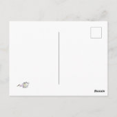 夢を見る少女 ポストカード (裏面)