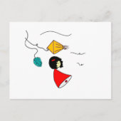 夢を見る少女 ポストカード (正面)