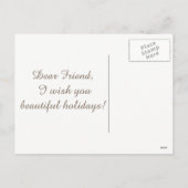 夢を見る復活祭はがき シーズンポストカード (裏面)