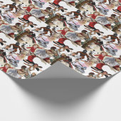 夢を見る文学的なクラシックおよび架空の人物 ラッピングペーパー (角)