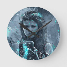 夢を見る時の意味か | Zazzle_Growstore ラウンド壁時計