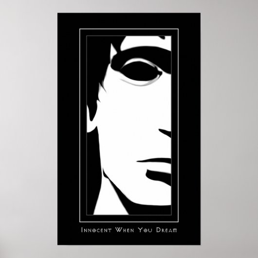 夢を見る時は無実 ポスター (正面)