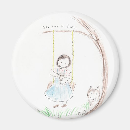 夢を見る時間 マグネット (正面)