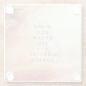 夢を見る時 ガラスコースター (裏面)