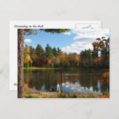 夢を見る波止場葉書 ポストカード (正面/裏面)