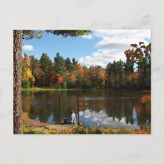 夢を見る波止場葉書 ポストカード (正面)