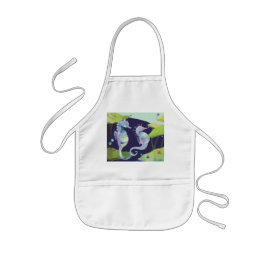 夢を見る海馬 子供用エプロン
