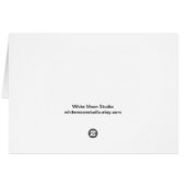 夢を見る猫カード (裏面横)