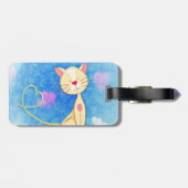 夢を見る猫 ラゲッジタグ (裏面横)