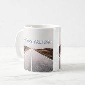 夢を見る…あなたの夢を生きる コーヒーマグカップ (正面左)