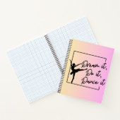 夢を見る、それを行う、ダンサーit振り付け/意図 ノートブック (内部)