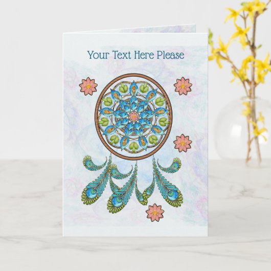 夢を見る カード (黄色い花)