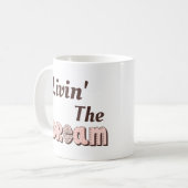 夢を見る コーヒーマグカップ (正面左)