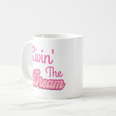夢を見る コーヒーマグカップ (正面左)