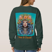 夢を見る スウェットシャツ (裏面)